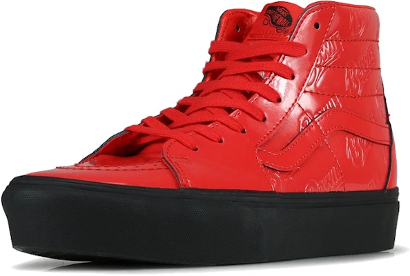 Vans UA SK8-Hi Platform 20 x David Bowie 'Merah Hitam' VN0A3TKNVSQ1 Lookbook Vans UA SK8-Hi Platform 20 x David Bowie 'Merah Hitam' VN0A3TKNVSQ1