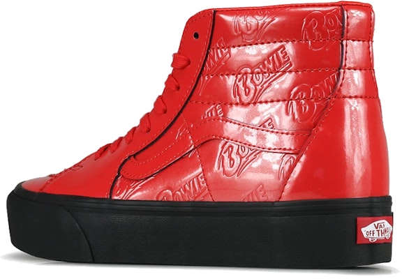 Vans UA SK8-Hi Platform 20 x David Bowie 'Merah Hitam' VN0A3TKNVSQ1 Shop Vans UA SK8-Hi Platform 20 x David Bowie 'Merah Hitam' VN0A3TKNVSQ1