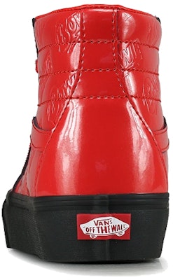 Vans UA SK8-Hi Platform 20 x David Bowie 'Merah Hitam' VN0A3TKNVSQ1 Details for Vans UA SK8-Hi Platform 20 x David Bowie 'Merah Hitam' VN0A3TKNVSQ1