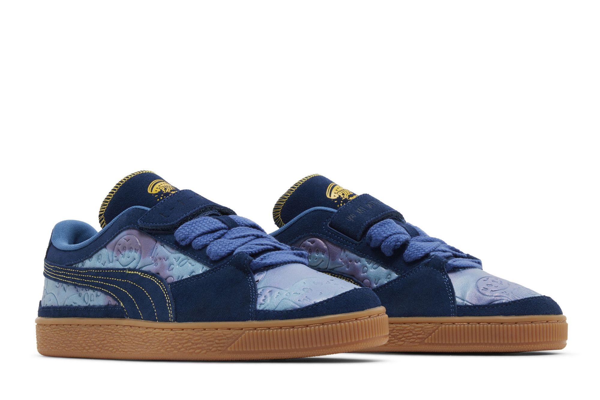 Cheap 迷幻與困惑 x Puma 麂皮鞋 '波斯藍' 397322-01