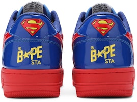 DC Comics x BAPE Bapesta Low M1 'Superman' Lelaki 1H23-191-907 Details for DC Comics x BAPE Bapesta Low M1 'Superman' Lelaki 1H23-191-907