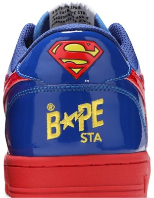 DC漫画 x BAPE Bapesta低帮M1 '超人' 1H23191907 Sizing DC漫画 x BAPE Bapesta低帮M1 '超人' 1H23191907