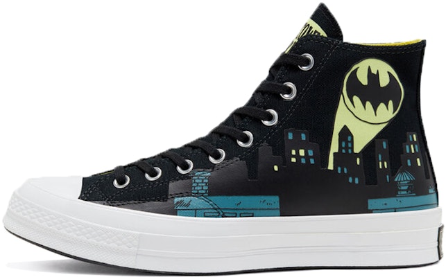 DC Comics x Chinatown Market x Converse Chuck 70 High 'Gotham City - Glow Dalam Gelap' 167511C Buy DC Comics x Chinatown Market x Converse Chuck 70 High 'Gotham City - Glow Dalam Gelap' 167511C