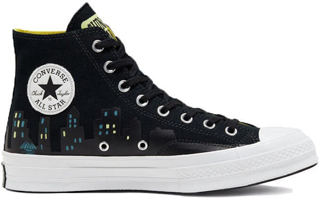 DC Comics x Chinatown Market x Converse Chuck 70 High 'Gotham City - Glow Dalam Gelap' 167511C Order DC Comics x Chinatown Market x Converse Chuck 70 High 'Gotham City - Glow Dalam Gelap' 167511C