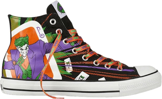 Joker chuck taylors on sale