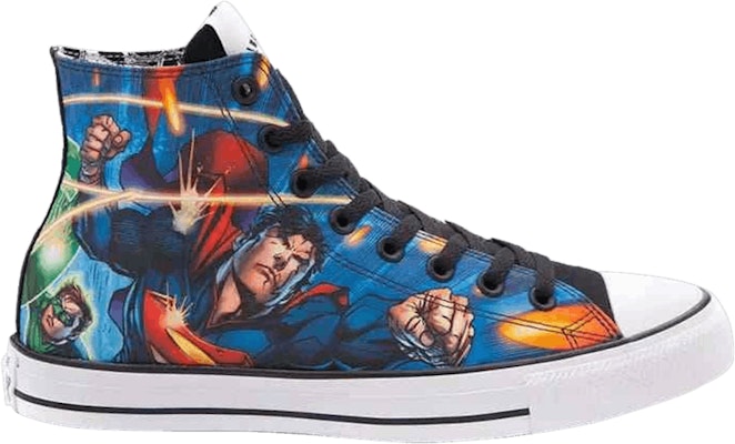 Buy DC Comics x Converse Chuck Taylor All Star Hi Justice League 156984C Novelship