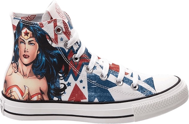 DC Comics x Converse Chuck Taylor All Star Hi ''Wonder Woman'' 150466C Buy DC Comics x Converse Chuck Taylor All Star Hi ''Wonder Woman'' 150466C