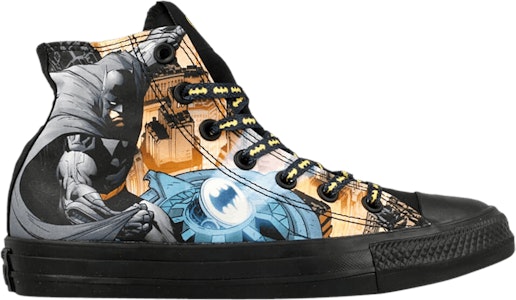 DC Comics x Converse Chuck Taylor All Star High 'Batman' Lelaki 150505C Buy DC Comics x Converse Chuck Taylor All Star High 'Batman' Lelaki 150505C