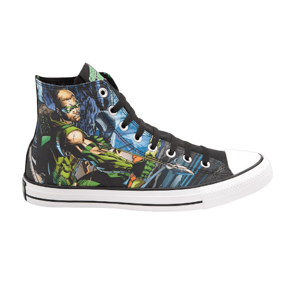 Buy DC Comics x Converse Chuck Taylor All Star High 'Flecha Verde' 154898C