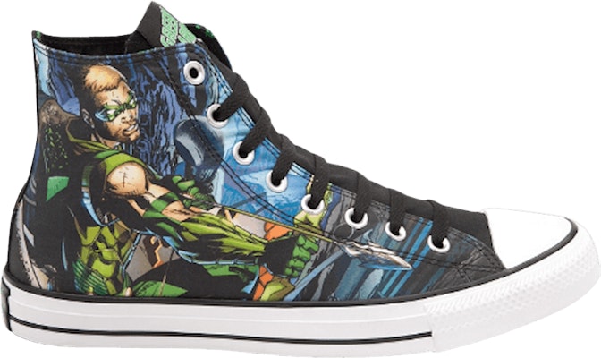 DC漫畫 x Converse Chuck Taylor All Star 高筒「綠箭俠」 154898C Buy DC漫畫 x Converse Chuck Taylor All Star 高筒「綠箭俠」 154898C
