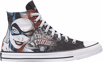 DC Comics x Converse Chuck Taylor All Star High 'Harley Quinn' 155260C DC Comics x Converse Chuck Taylor All Star High 'Harley Quinn' 155260C