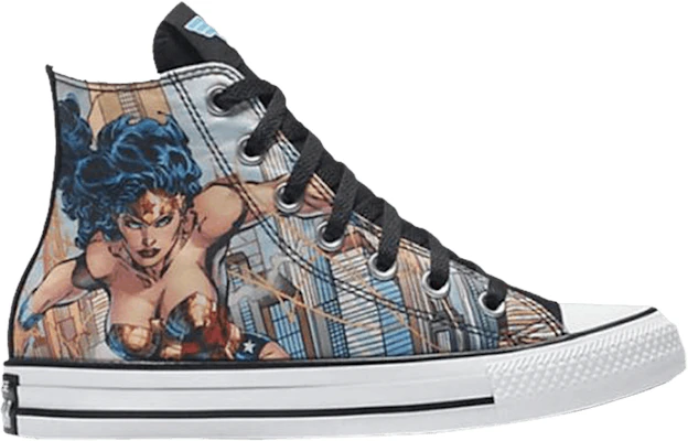 DC漫画 x 匡威Chuck Taylor All Star 高帮 '神奇女侠' 154900C Buy DC漫画 x 匡威Chuck Taylor All Star 高帮 '神奇女侠' 154900C