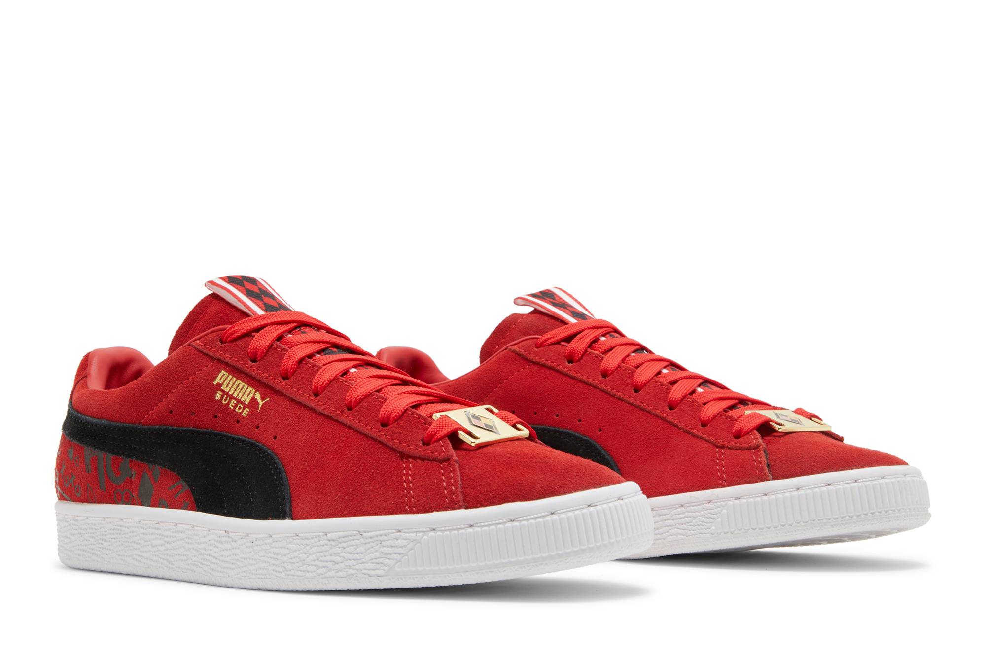 Cheap (W) DC×プーマ スウェード ハーレイ・クイン 389426-01