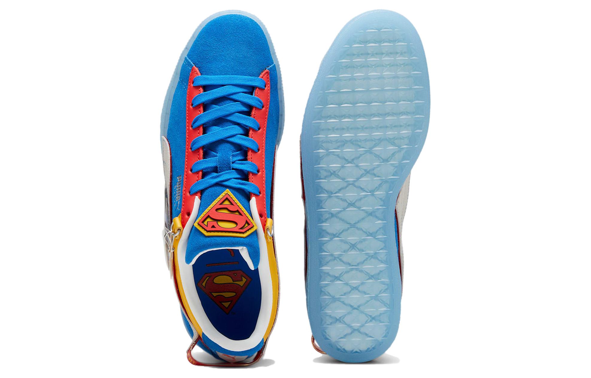 Shop DC×プーマ スウェード スーパーマン85周年 396210-01