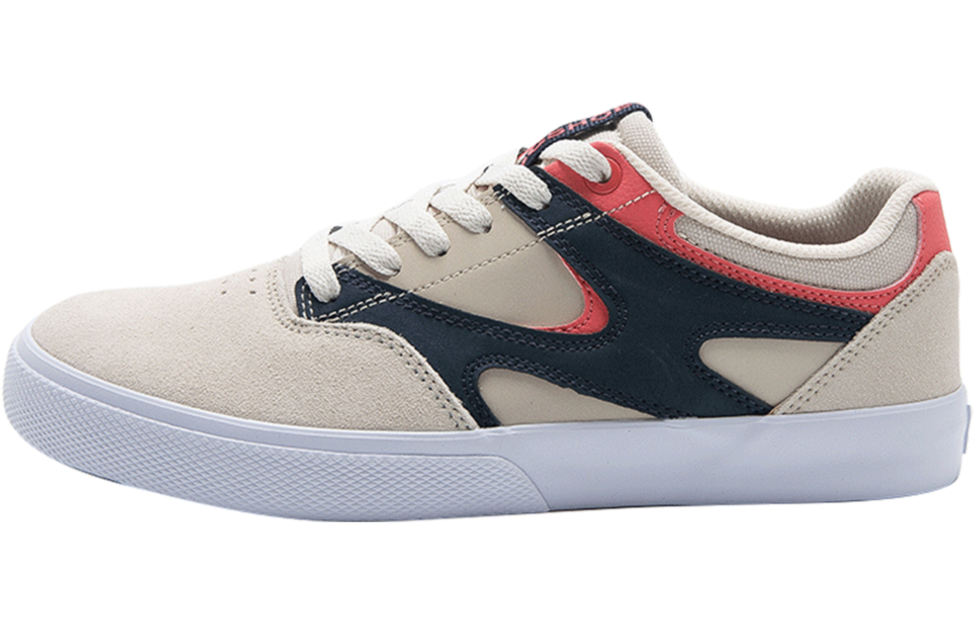 DC Shoes ADYS300569 Low Top 'White Navy Red'