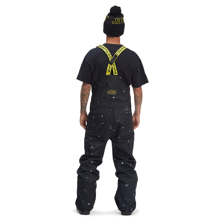 Details for Celana Ski Unisex DC Shoes Hitam Tahan Air & Angin Dengan Motif Bintang. ADYTP03032