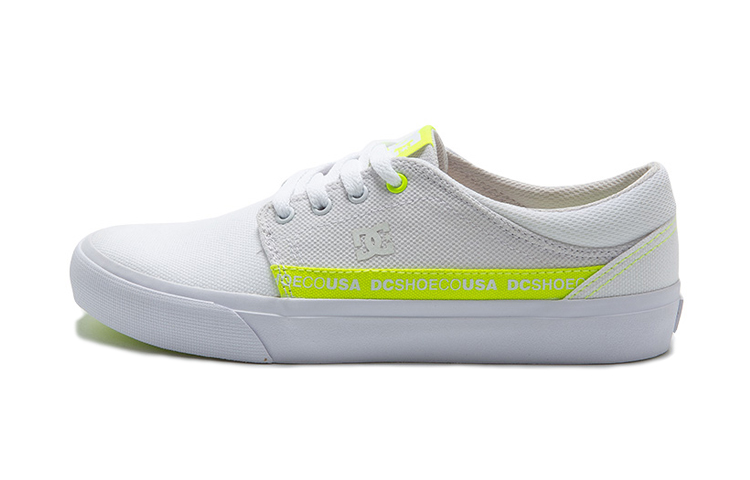 DC Shoes Canvas 'White Yellow' ADYS300123-WYL