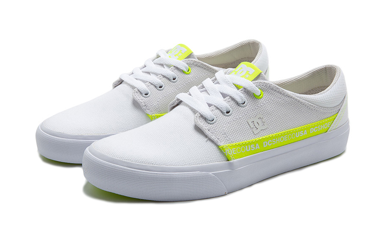 Order DC Shoes Canvas 'White Yellow' ADYS300123-WYL