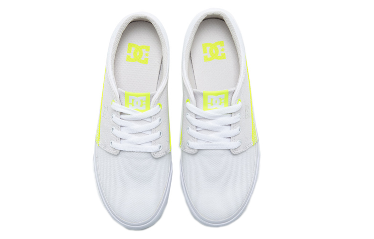 Lookbook DC Shoes Canvas 'White Yellow' ADYS300123-WYL