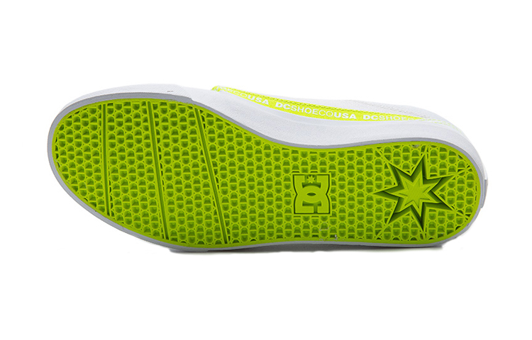 Shop DC Shoes Canvas 'White Yellow' ADYS300123-WYL