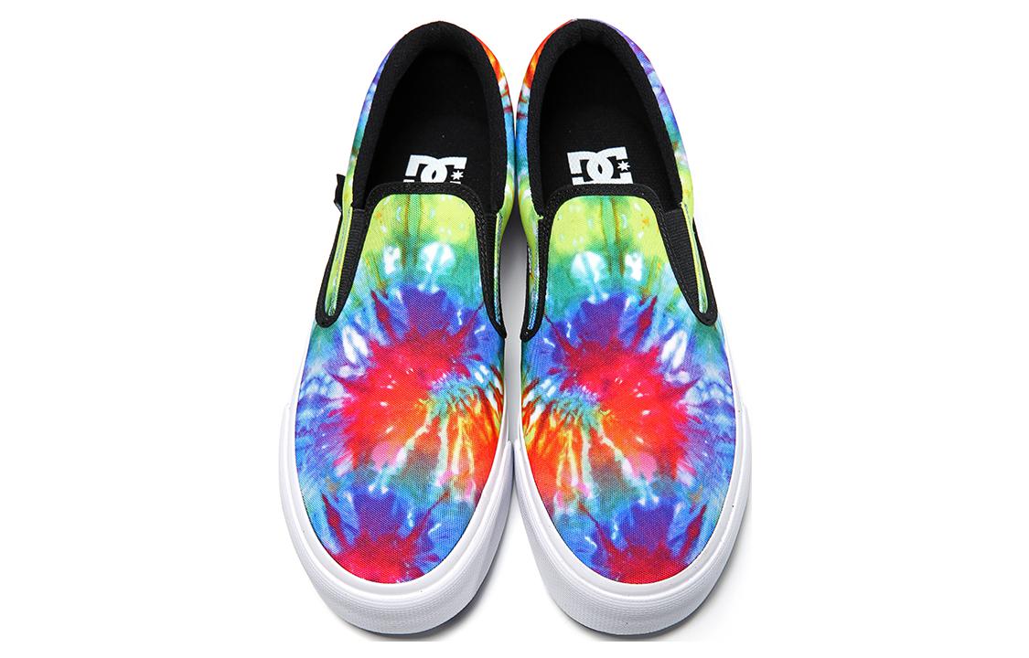 Shop DC Shoes Kanvas Rendah 'Merah Hijau' ADYS300185-KMI