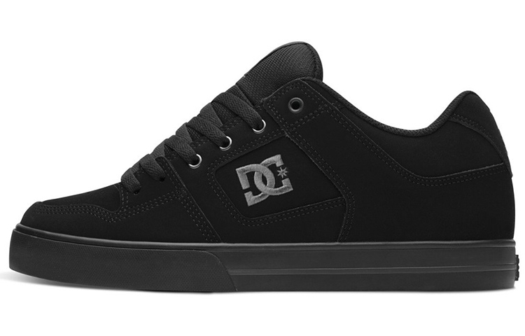 DC Shoes Classic Low Retro Versatile Skateboarding Sneakers 'Solid Black'