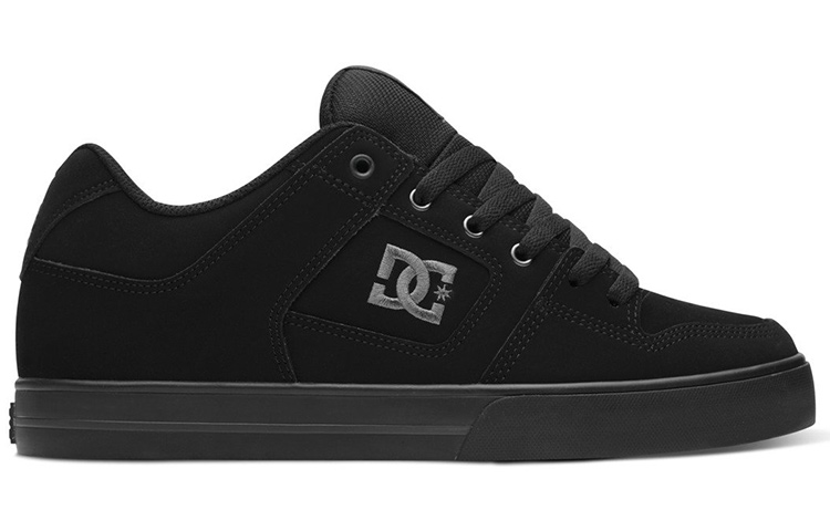DC Shoes Classic Low Retro Versatile Skateboarding Sneakers 'Solid Black' 圖 2