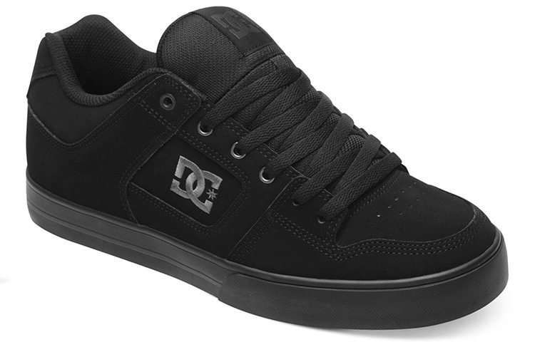 DC Shoes Classic Low Retro Versatile Skateboarding Sneakers 'Solid Black' 圖 3