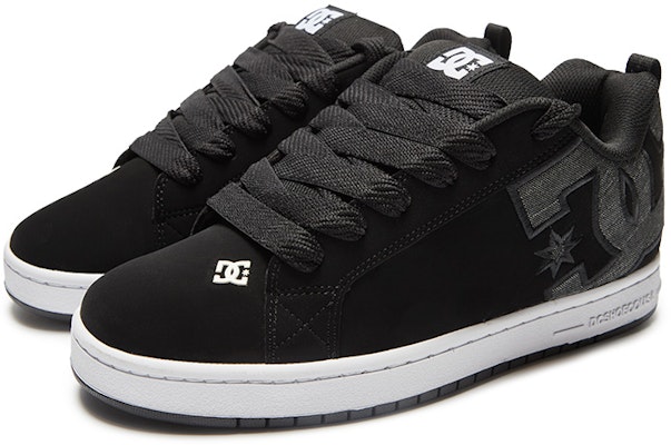 Kasut DC Shoes Court Graffik 'Hitam Rendah' 300529-KRN Lookbook Kasut DC Shoes Court Graffik 'Hitam Rendah' 300529-KRN