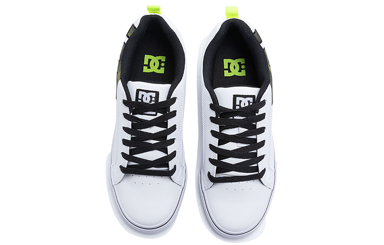 Lookbook DC Shoes Court Vulc SE SN 復古休閒板鞋 白
