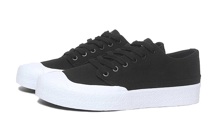 Order Sepatu DC Cousa 'Kanvas Hitam' ADYS300578-BLW