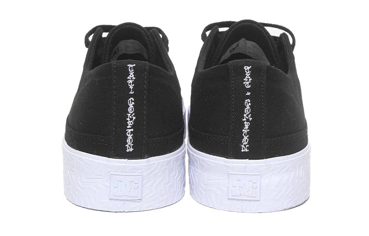 Shop Sepatu DC Cousa 'Kanvas Hitam' ADYS300578-BLW