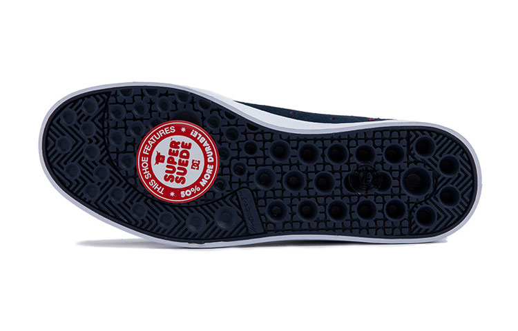 Shop DC Shoes Cousa 戶外運動休閒鞋 深藍色
