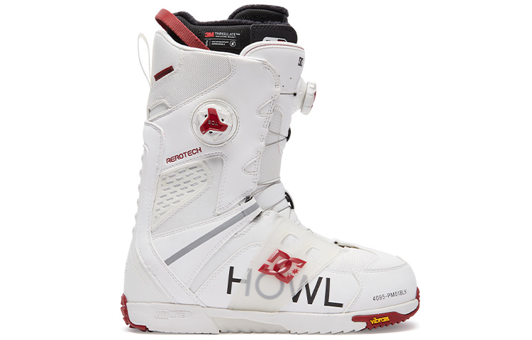 DC Shoes Dual BOA Entry-Level/Intermediate Snowboard Boots 'White' ADYO100062-WRD