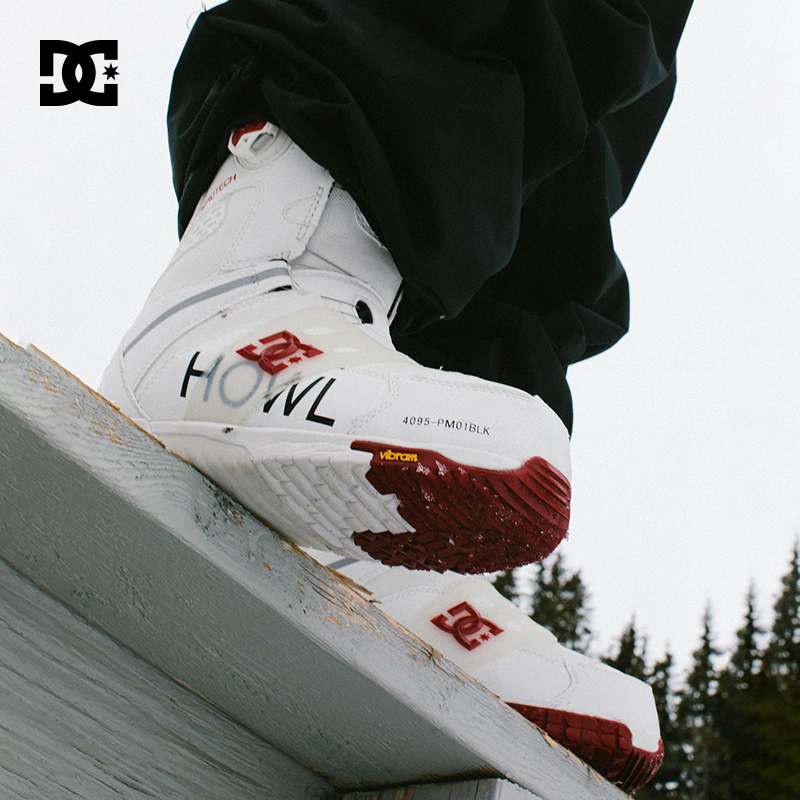 Shop DC Shoes 双BOA入门级中级滑雪靴 '白色' ADYO100062-WRD