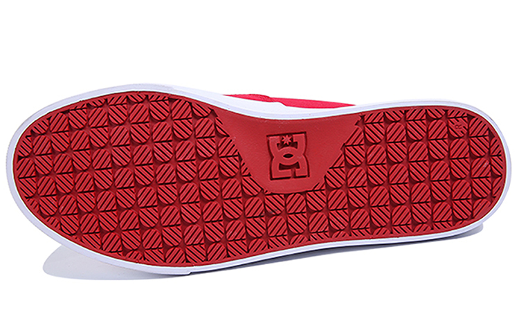 DC Shoes Flash 2 TX 'Red Low-Top Casual Canvas' 圖 4