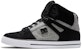 Kasut Tinggi Retro DC Shoes ‘Hitam Kelabu’ ADYS400043-KBA
