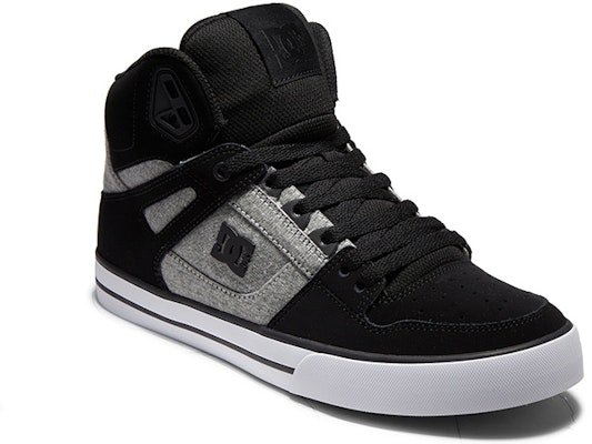 DC Sepatu Tinggi Retro 'Hitam Abu-abu' ADYS400043-KBA Lookbook DC Sepatu Tinggi Retro 'Hitam Abu-abu' ADYS400043-KBA