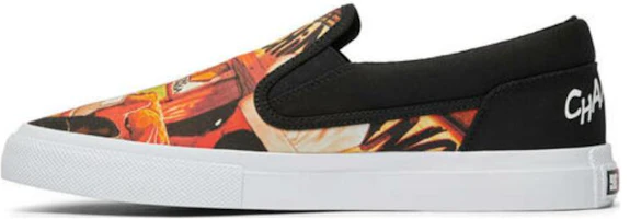 DC Shoes Manual Slip 'Black Orange' DM226107-BWP DC Shoes Manual Slip 'Black Orange' DM226107-BWP