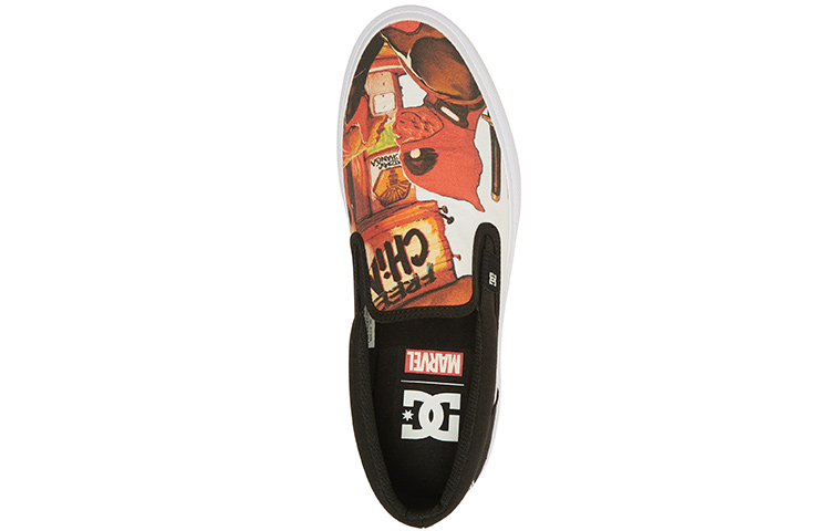 Shop DC Shoes MARVEL x Court Graffik 'Cetakan Deadpool' ADYS300749-BWP