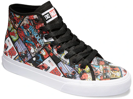 Sepatu Tinggi DC Shoes Marvel x Kanvas 'Deadpool Black Comic' ADYS300748-BK5 Order Sepatu Tinggi DC Shoes Marvel x Kanvas 'Deadpool Black Comic' ADYS300748-BK5