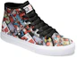 Order Sepatu Tinggi DC Shoes Marvel x Kanvas 'Deadpool Black Comic' ADYS300748-BK5