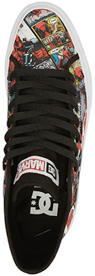 Sepatu Tinggi DC Shoes Marvel x Kanvas 'Deadpool Black Comic' ADYS300748-BK5 Lookbook Sepatu Tinggi DC Shoes Marvel x Kanvas 'Deadpool Black Comic' ADYS300748-BK5