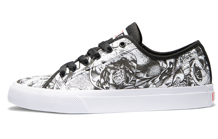 DC Shoes MARVEL Low 'Black White'