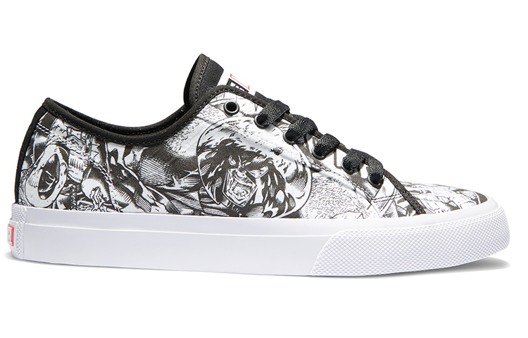 DC Shoes MARVEL Low 'Black White' 圖 2