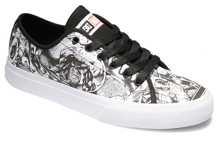 DC Shoes MARVEL Low 'Black White' 圖 3