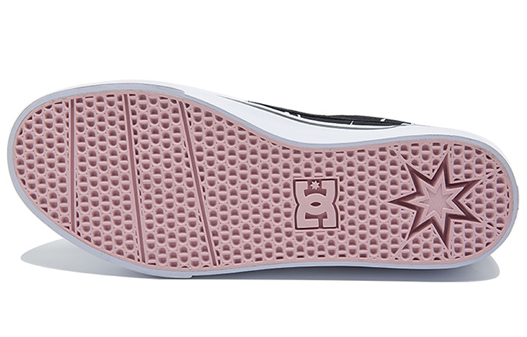 DC Shoes Pure SE SN 'Floral Canvas Slip-On Black' 圖 4