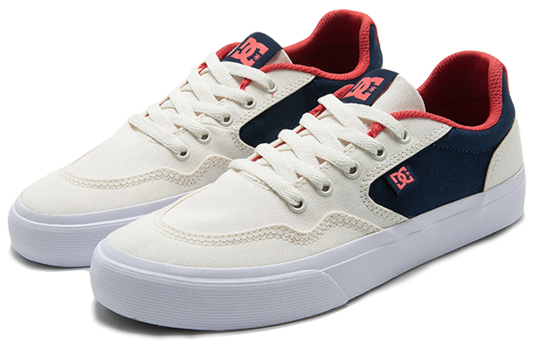 Order DC Shoes Rowlan 'White Canvas Low-Top' Kasut Rendah Putih ADYS300499-CRE