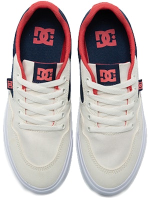 DC Shoes Rowlan 'White Canvas Low-Top' ADYS300499-CRE Lookbook DC Shoes Rowlan 'White Canvas Low-Top' ADYS300499-CRE