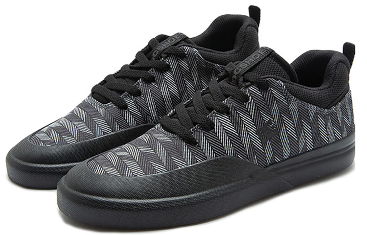 DC Shoes Skateboarding 'Black Grey Stripe' 圖 2